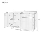 29.50 in. H Storage Cabinet with Adjustable Shelves - 47.20  x 15.7