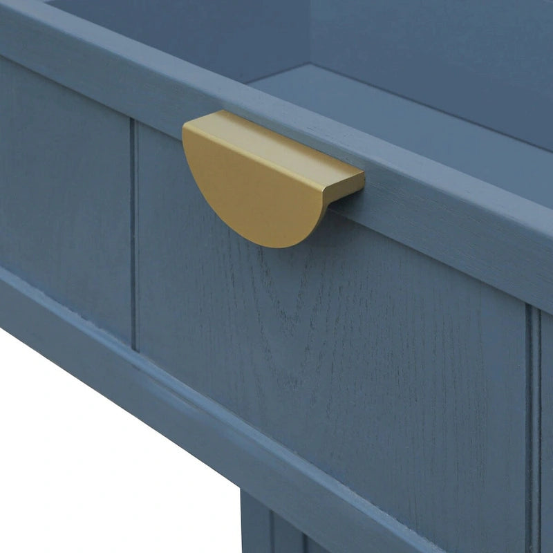 Blue 30.31 in. H Storage Cabinet with 3 Drawer and Anti-slip mats - 31.50  x 14.96