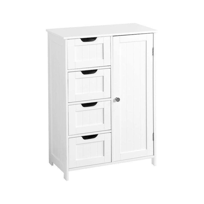 Floor Cabinet with Adjustable Shelf and Drawers