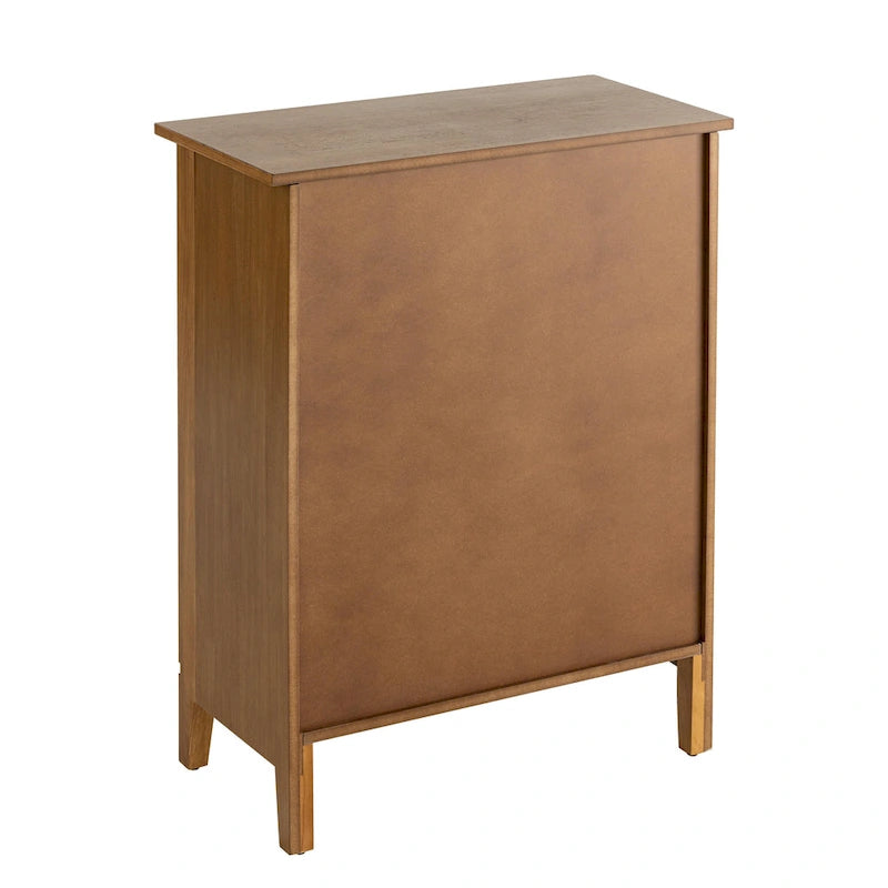 COZAYH Farmhouse Storage Cabinet Accent Sideboard Wood Buffet Cabinet with 2-Door and 1 Drawer